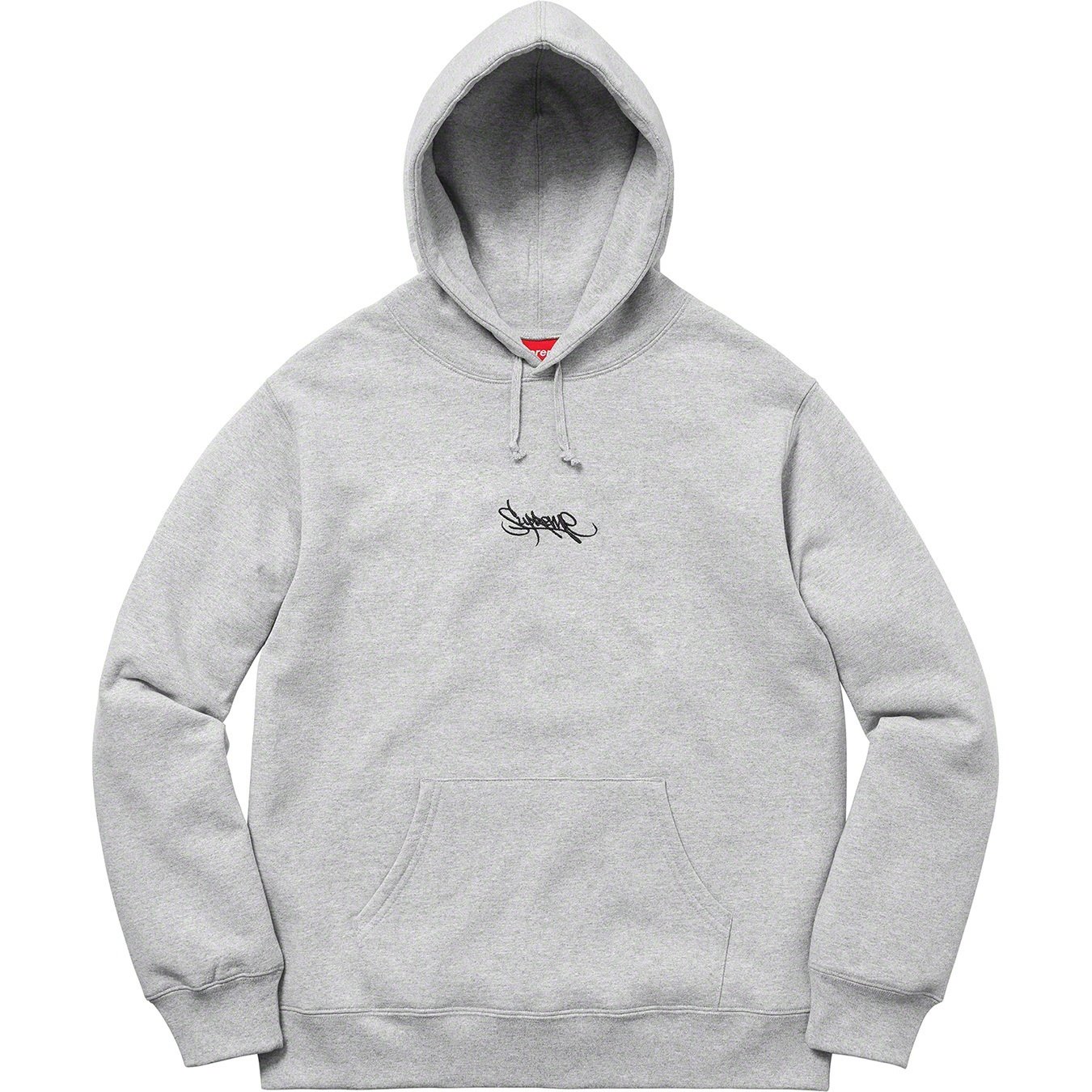 Supreme Tag Logo Hooded Sweatshirt (SS19) - $148