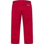 Supreme Arc Logo Chino Pant (SS19) - Red