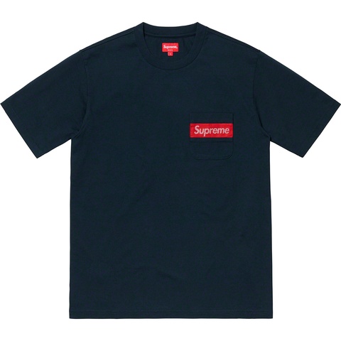 Mesh Stripe Pocket Tee - spring/summer 2019 - Supreme