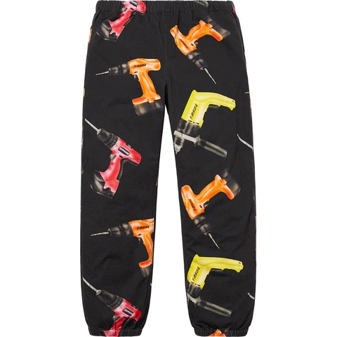 Supreme Drills Skate Pant - Black