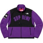 Supreme Supreme The North Face Arc Logo Denali Fleece Jacket (SS19) - Purple