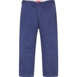 Supreme Arc Logo Chino Pant (SS19) - Light Navy