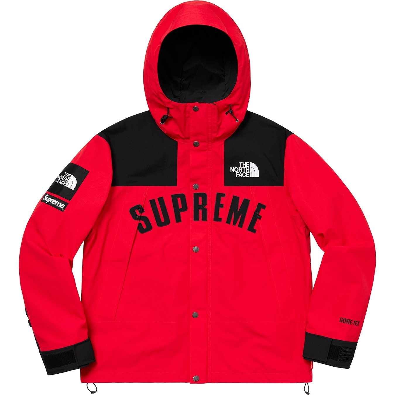 Supreme Supreme The North Face Arc Logo Mountain Parka (SS19) - Red - $398