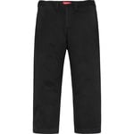 Supreme Arc Logo Chino Pant (SS19) - Black