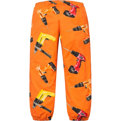 Supreme Drills Skate Pant - Orange