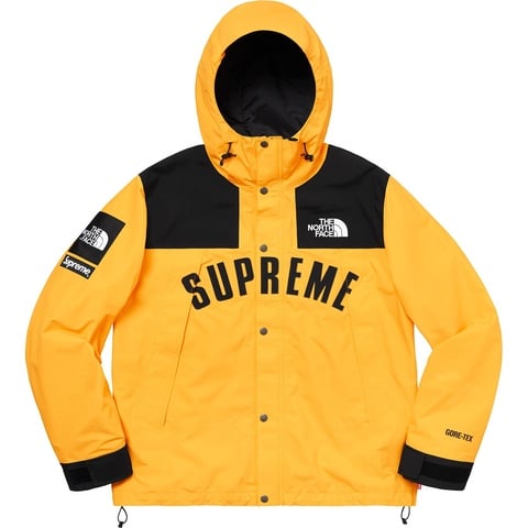 Supreme Supreme®/The North Face® Arc Logo Mountain Parka - Yellow