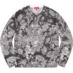 Supreme Printed Floral Angora Sweater (SS19) - Black