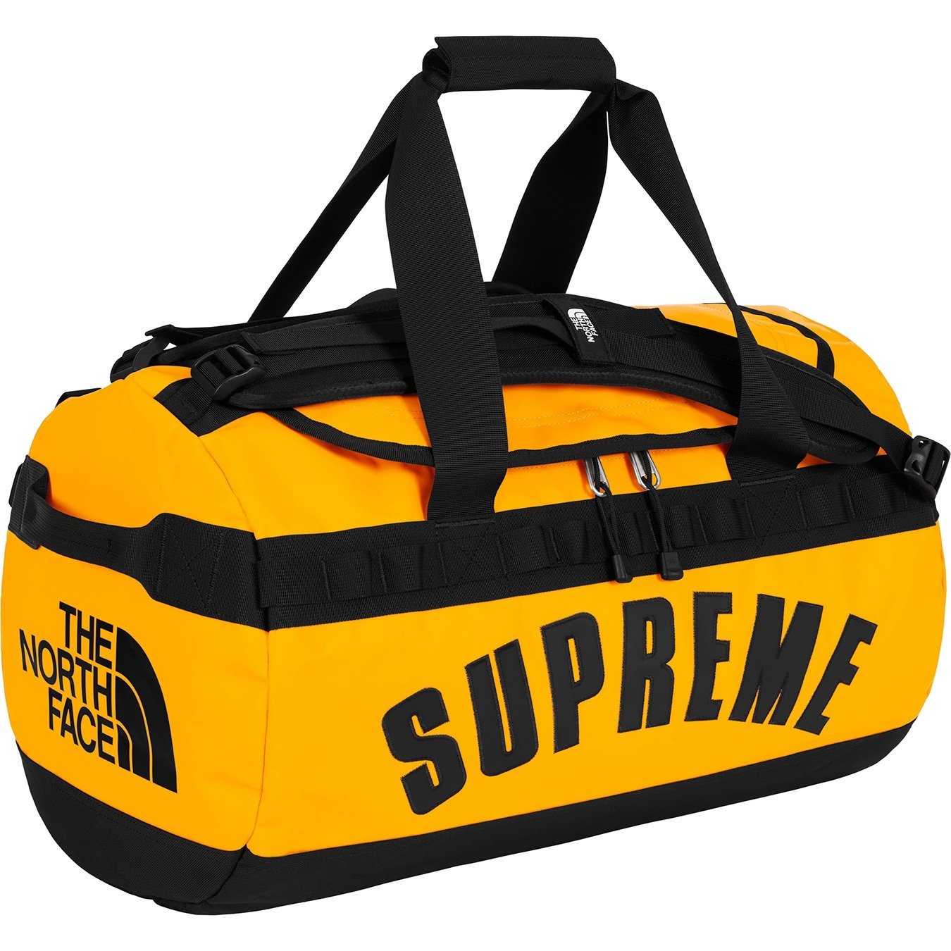 Supreme Supreme The North Face Arc Logo Small Base Camp Duffle Bag (SS19) - Yellow - $168