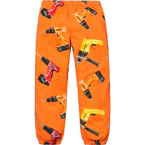 Supreme Drills Skate Pant - Orange
