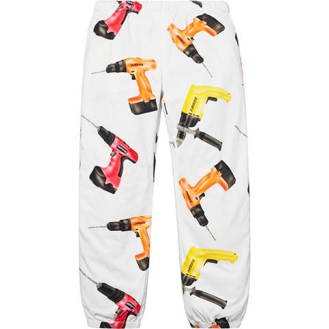 Supreme Drills Skate Pant - White