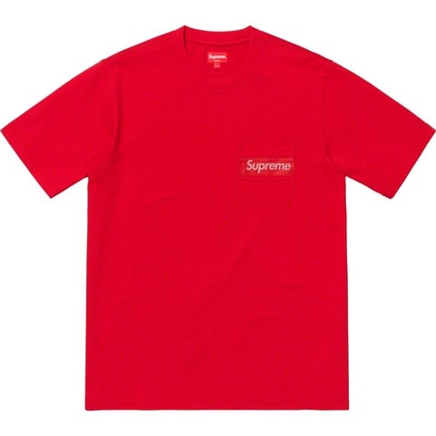Mesh Stripe Pocket Tee - spring/summer 2019 - Supreme