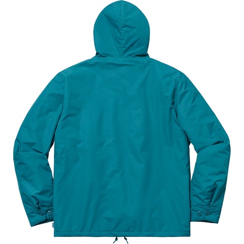 Supreme Cheetah Hooded Station Jacket - Dark Slate