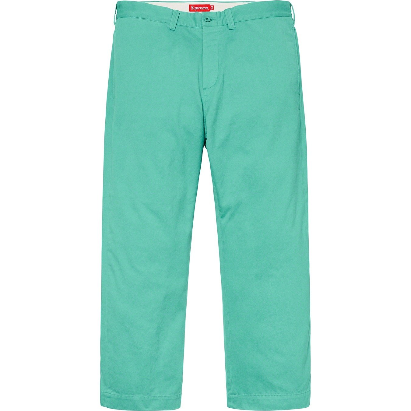 Supreme Arc Logo Chino Pant (SS19) - Light Green - $148