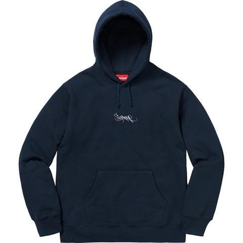 トップス supreme tag logo hooded sweatshirt Supreme Tag Hooded Sweatshirt Black Men's - FW22 - US