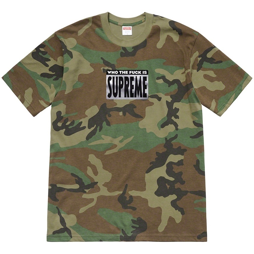 Supreme Who The Fuck Tee (spring/summer 2019) - $38.00