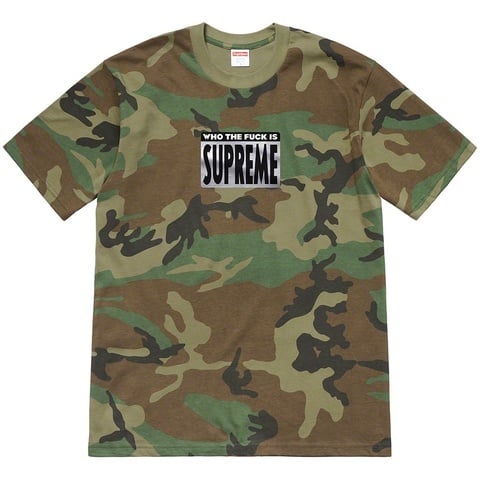 Supreme Who The Fuck Tee - $38.00