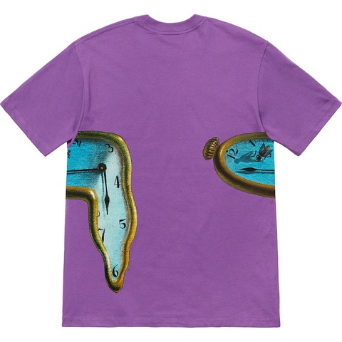 Supreme The Persistence of Memory Tee - Purple
