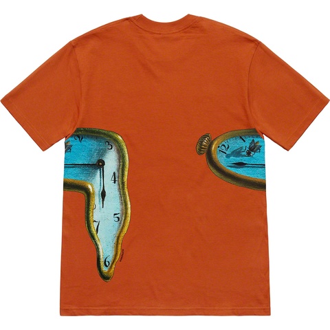 Supreme The Persistence of Memory Tee - Rust
