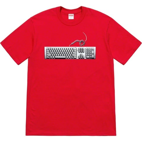 Supreme Keyboard Tee - Red