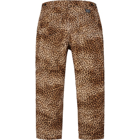 Supreme Velvet Flight Pant - Leopard