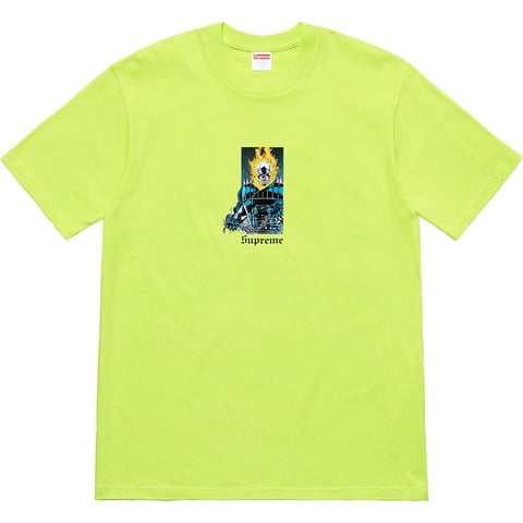 Supreme Ghost Rider© Tee - Neon Green
