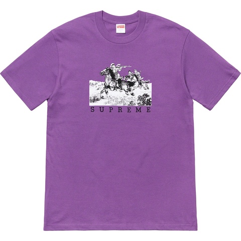 Supreme Riders Tee - Purple