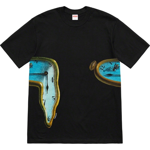 Supreme The Persistence of Memory Tee - Black
