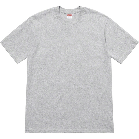 Supreme Headline Tee - Heather Grey