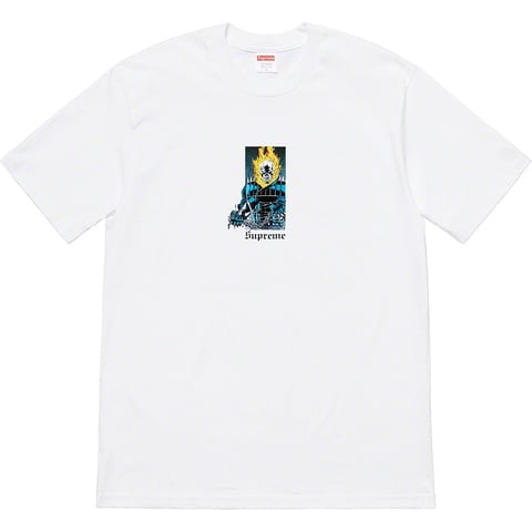 Supreme Ghost Rider© Tee - White