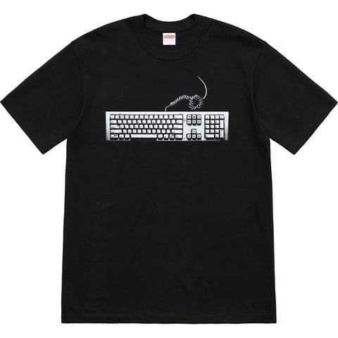 Supreme Keyboard Tee - Black