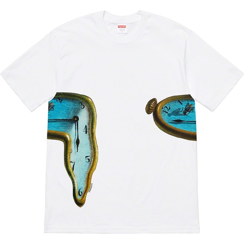Supreme The Persistence of Memory Tee - White