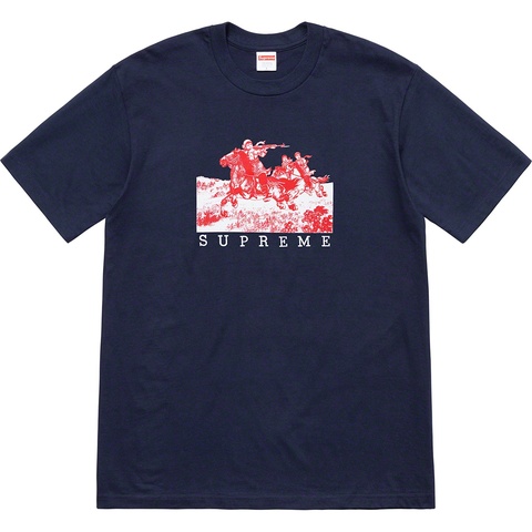 Supreme Riders Tee - Navy