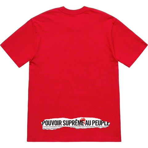 Supreme Headline Tee - Red