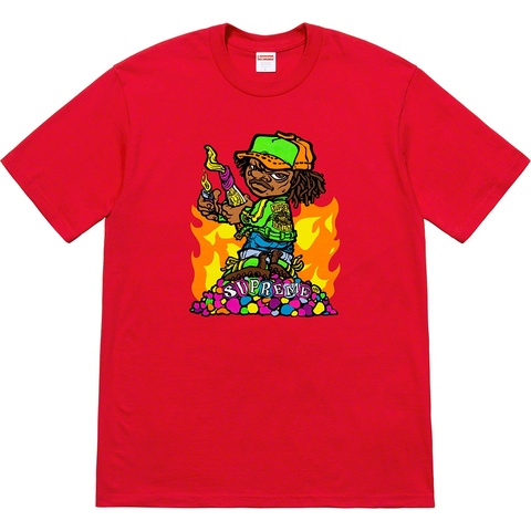 Supreme Molotov Kid Tee - Red