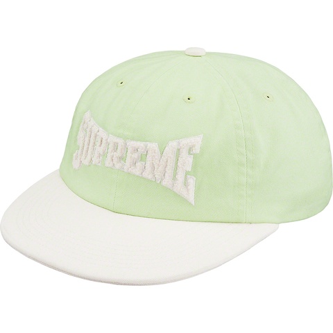 Supreme Chenille Logo 6-Panel - Pale Lime
