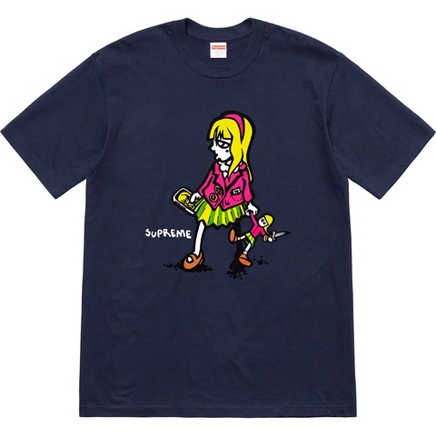 Supreme Suzie Switchblade Tee - Navy