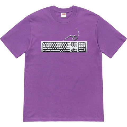 Supreme Keyboard Tee - Purple