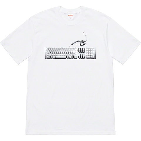 Supreme Keyboard Tee - White