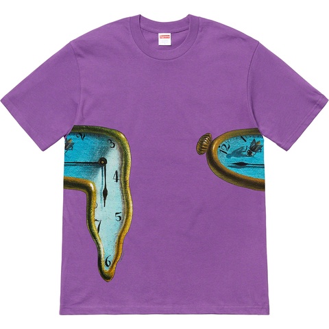 Supreme The Persistence of Memory Tee - Purple