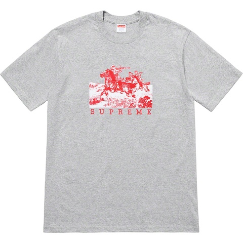 Supreme Riders Tee - Heather Grey