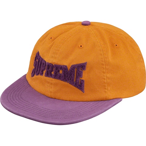 Supreme Chenille Logo 6-Panel - Mustard