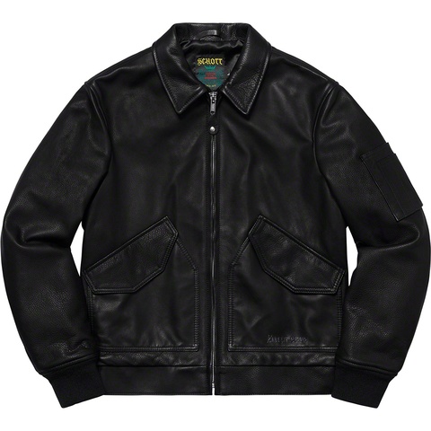 Supreme®/Schott® Leather Tanker Jacket - Supreme