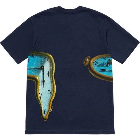 Supreme The Persistence of Memory Tee - Navy