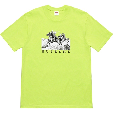 Supreme Riders Tee - Neon Green