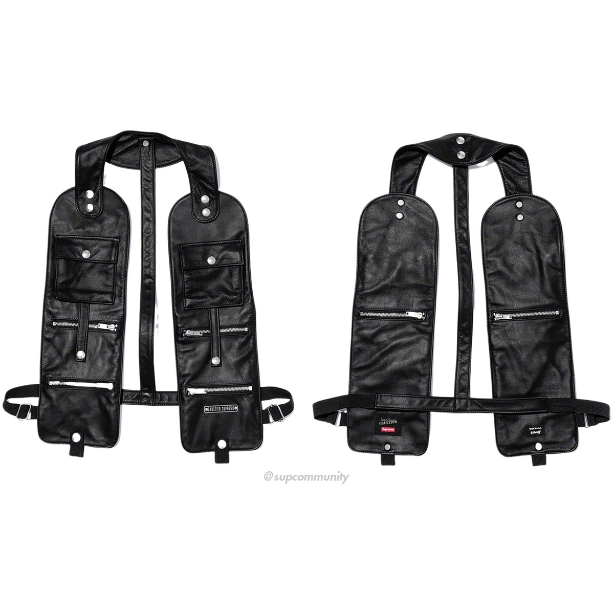 Supreme®/Jean Paul Gaultier® Schott® Leather Holster - Supreme