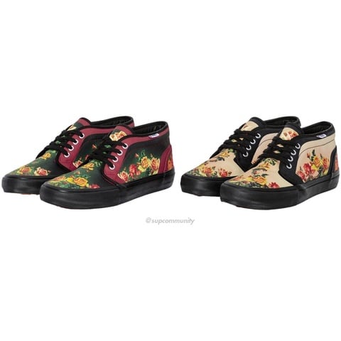 Supreme Supreme®/Vans® Jean Paul Gaultier® Floral Print Chukka Pro - $118.00