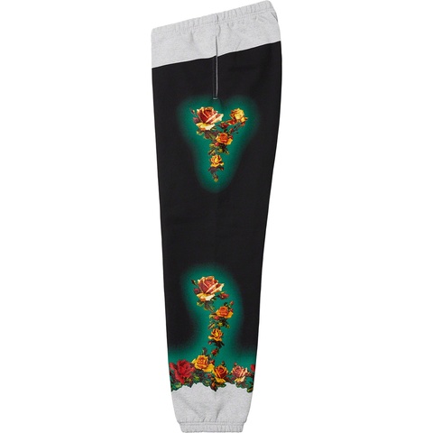Supreme Supreme®/Jean Paul Gaultier® Floral Print Sweatpant - Heather Grey