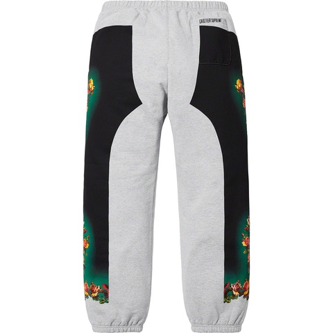 Supreme Supreme®/Jean Paul Gaultier® Floral Print Sweatpant - Heather Grey