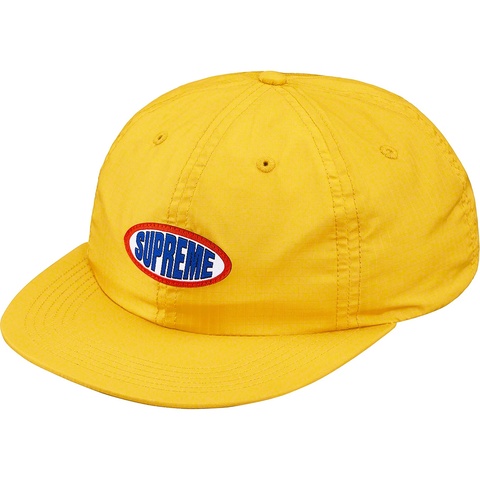Supreme Oval Label 6-Panel - Yellow
