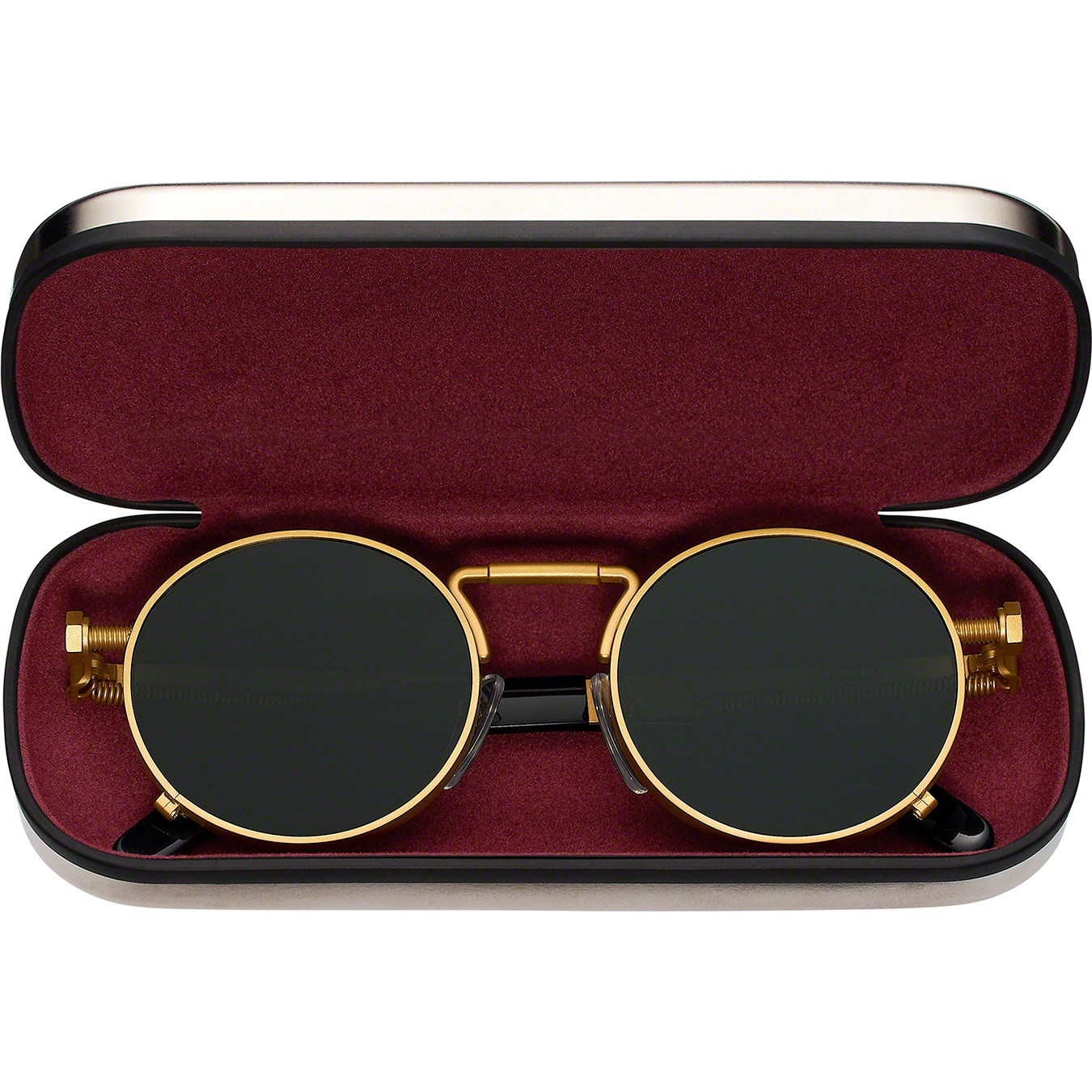 Supreme Supreme Jean Paul Gaultier Sunglasses (SS19) - Gold - $388
